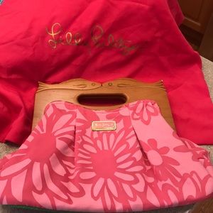 Lilly Pulitzer Hooked Up Clutch Vintage